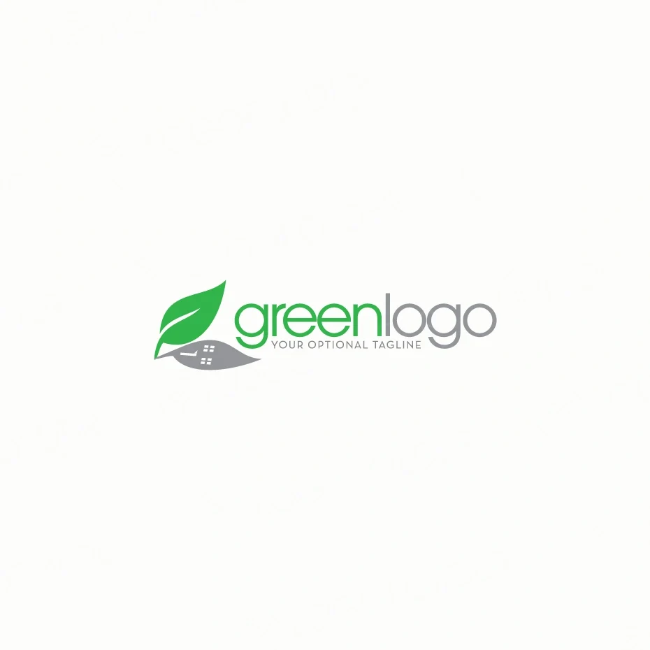 Green Home Logo  -  Environmental & agriculture logo design