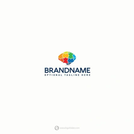 Mind Puzzle Logo  - Free customization