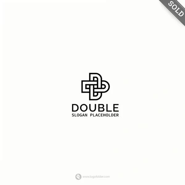 Double Letter D Logo  -  Fashion logo design