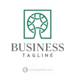 Grid Tree Logo  - Free customization