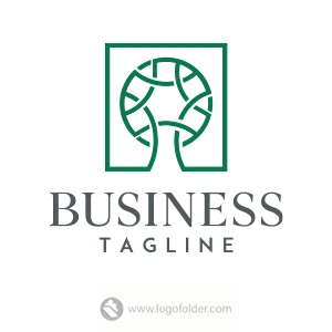 Grid Tree Logo  - Free customization