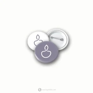 Simple Candle Logo  - Free customization