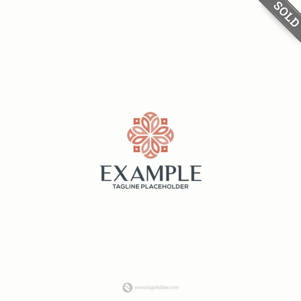 Mosaic Bloom Logo  - Free customization