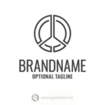 Abstract Circle Logo  - Free customization