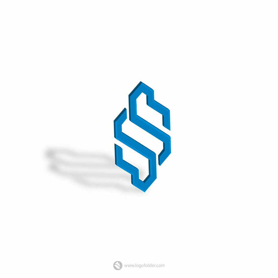 Abstract Letter S Logo + Video  - Free customization