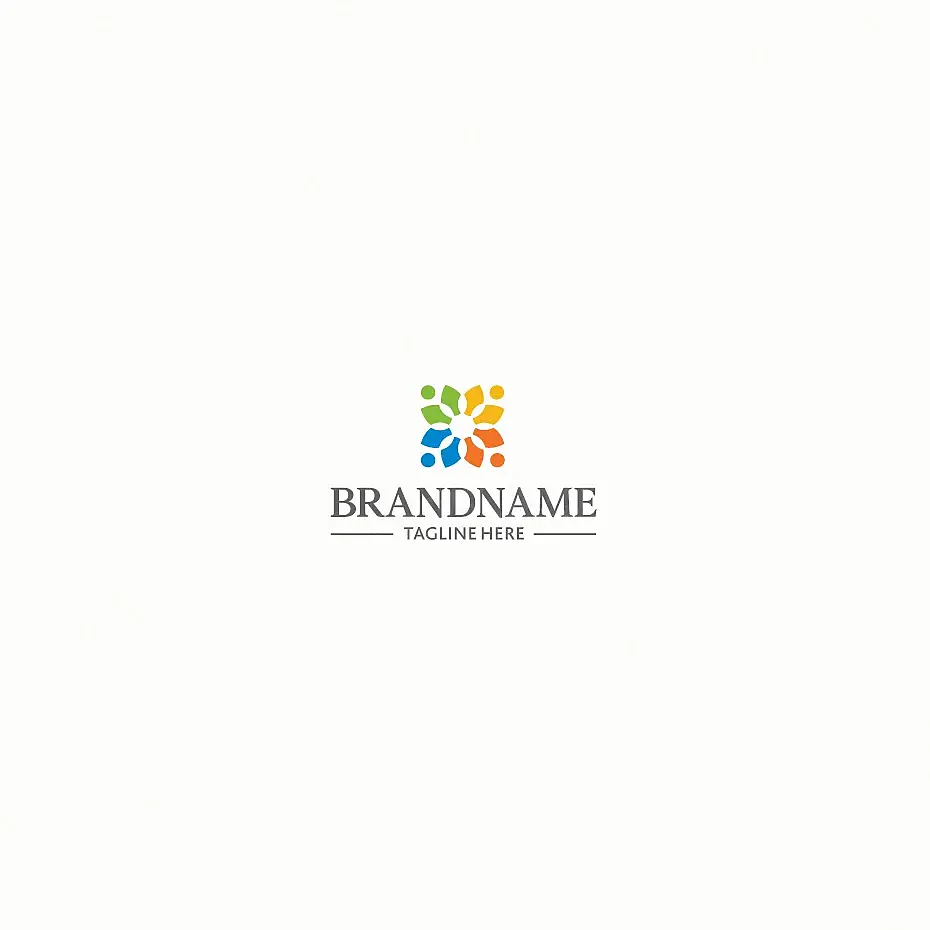 Blooming Community Logo  - Free customization