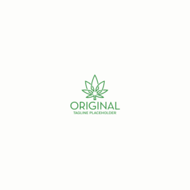 Cannabis Logo  -  Floral & plant logo design