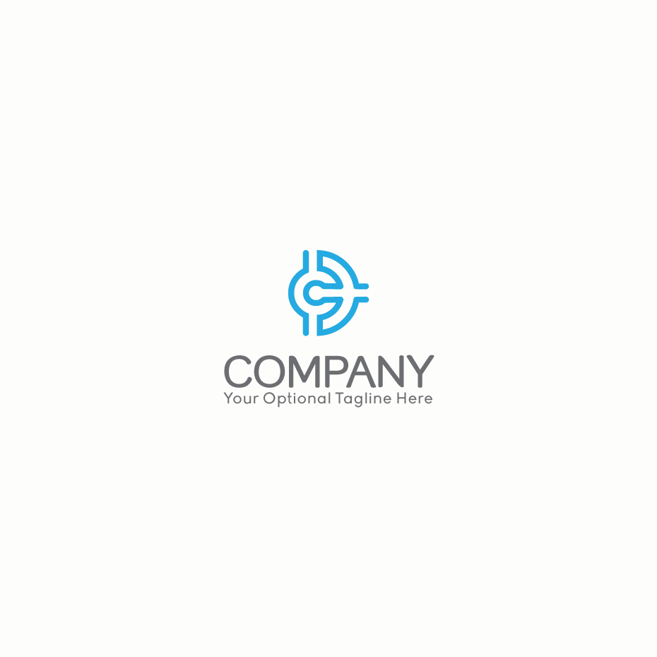 Component – Letter C Logo + Video  -  Communication logo design