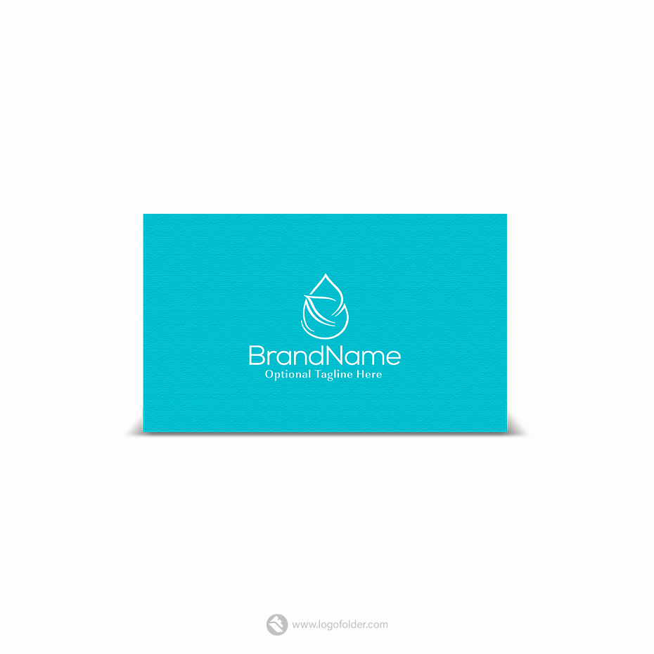 Delicate Droplet Logo  -  Beauty & cosmetics logo design