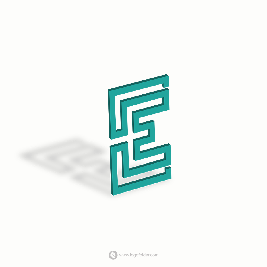 Letter E+ Logo  - Free customization