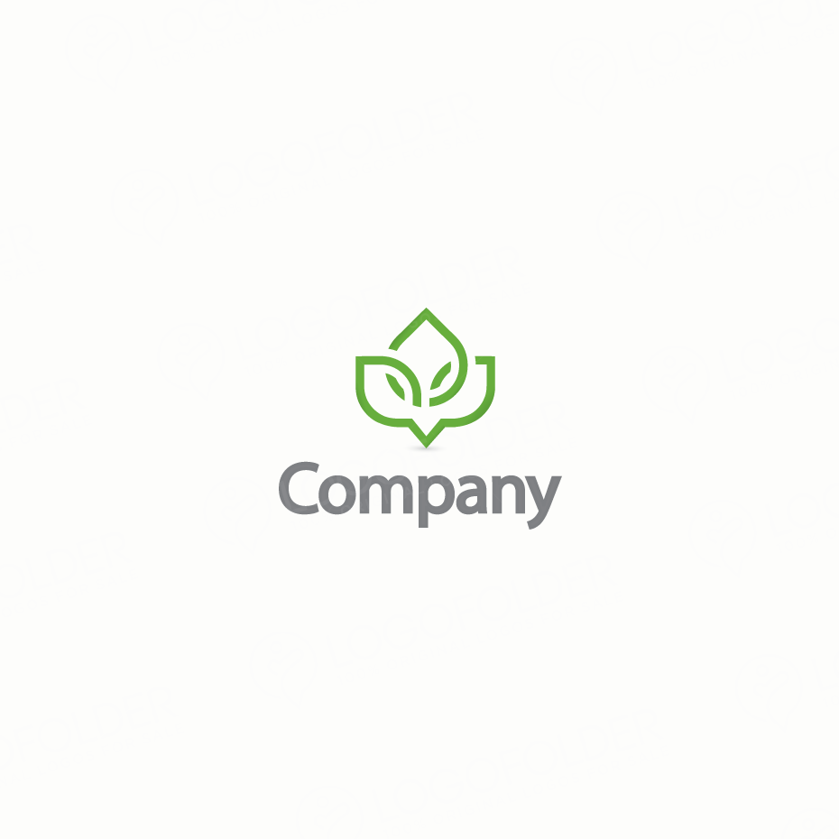 Green Forum Logo  -  Communication logo design