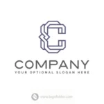 Geometric Letter C Logo  - Free customization
