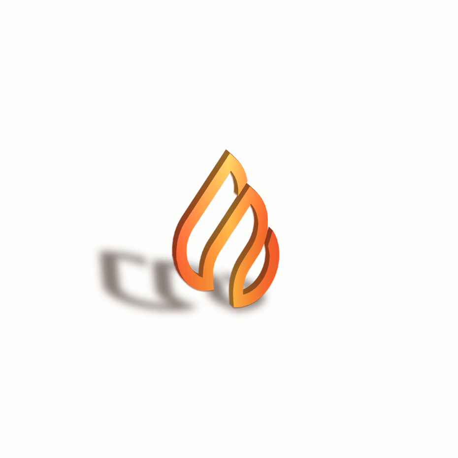 Flame – Letter F Logo  - Free customization