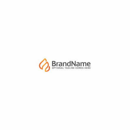 Flame – Letter F Logo  - Free customization