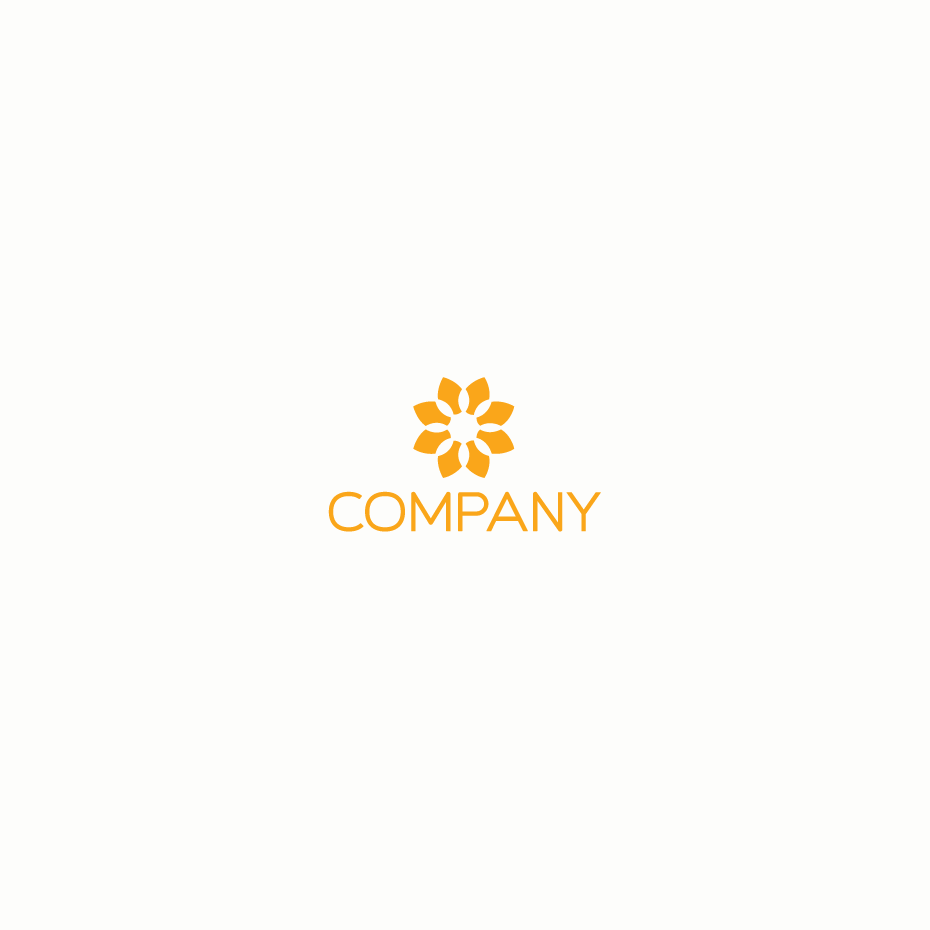 Flower Star Logo  -  Art, craft & design logo design