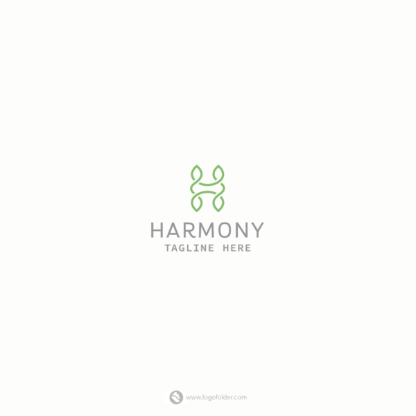 Harmony – Letter H Logo  - Free customization
