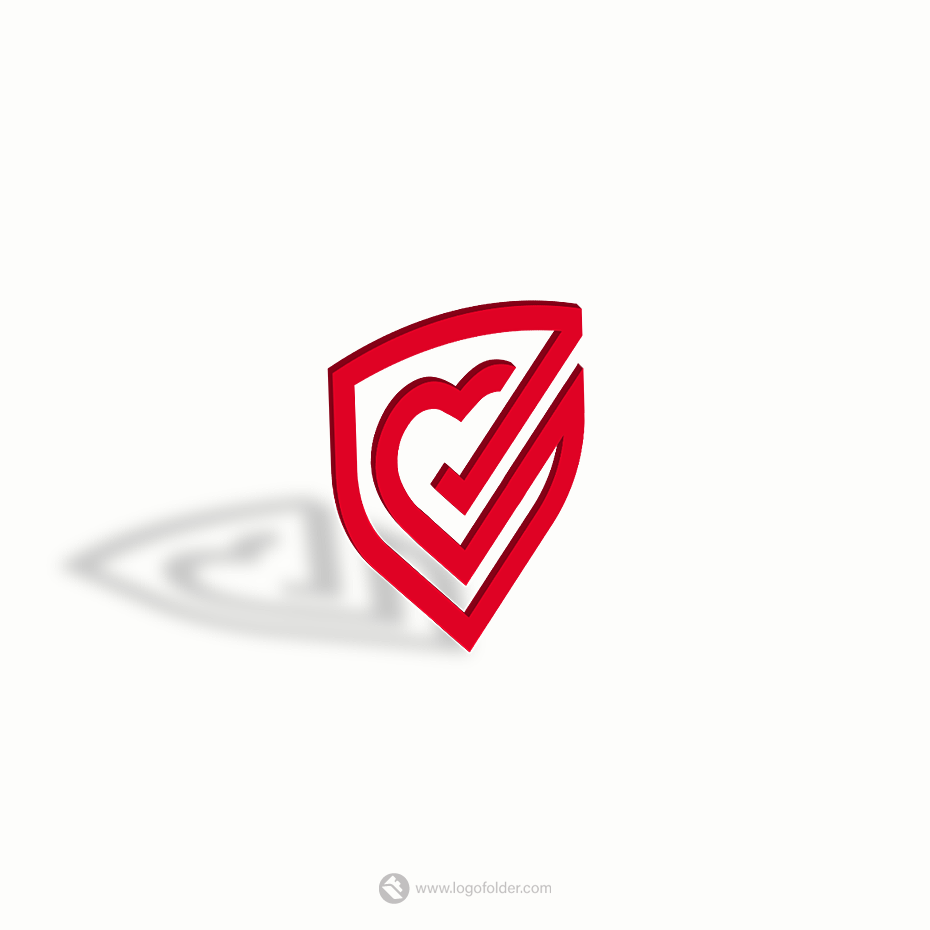 Heart Check Logo  -  Community & non-profit logo design