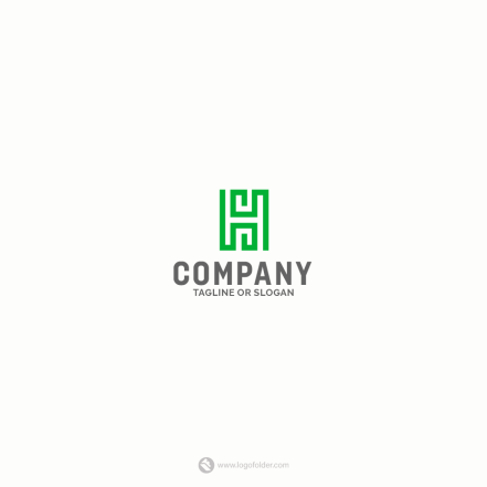 Letter H Logo  - Free customization