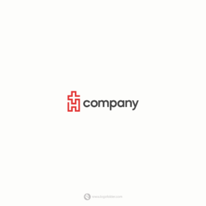 Letter H+ Logo  -  Health & medical logo design