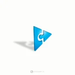 Puzzle Arrow Logo  - Free customization