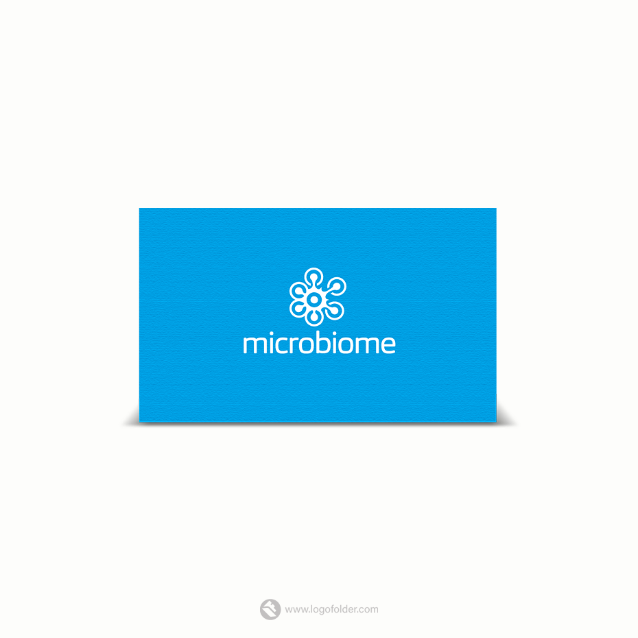 Microbiome Logo + Free Video  - Free customization