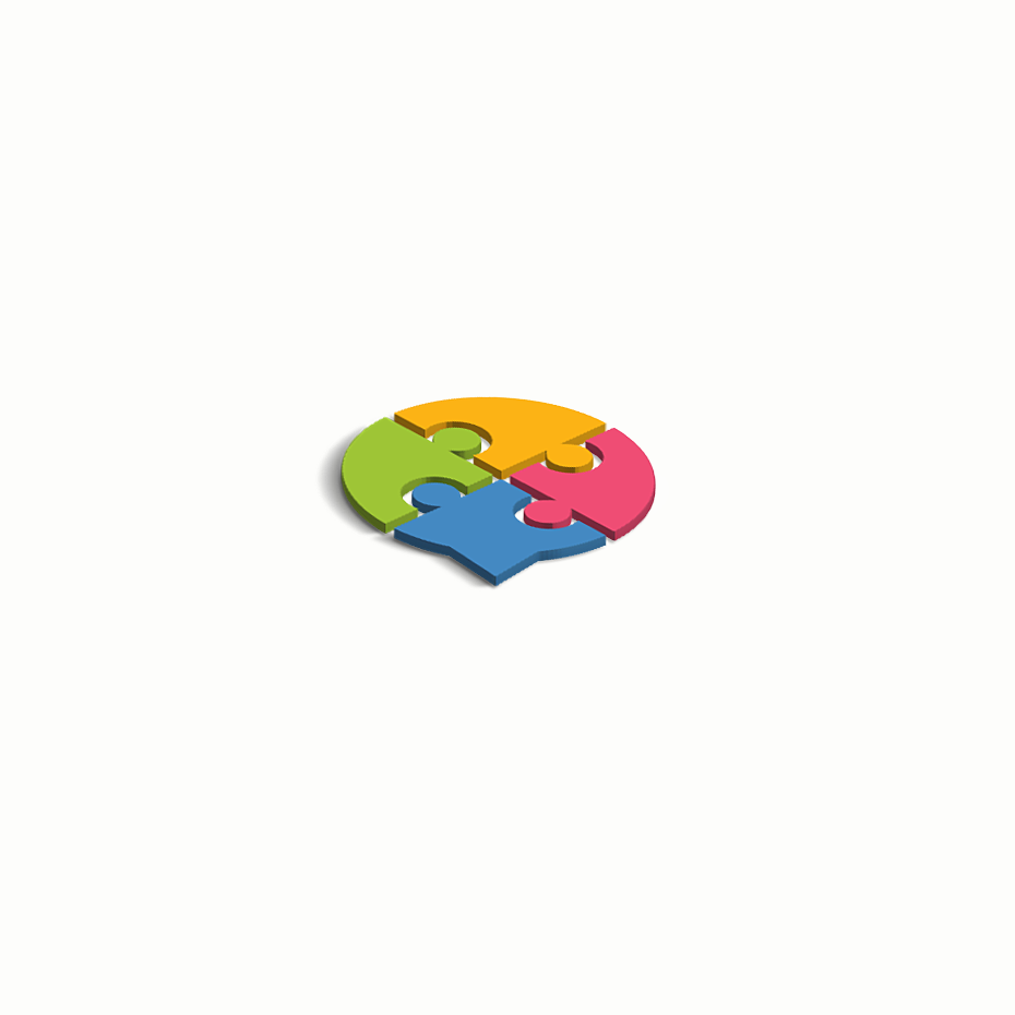 Puzzle Coaching – Animated Logo  -  Animated logo design