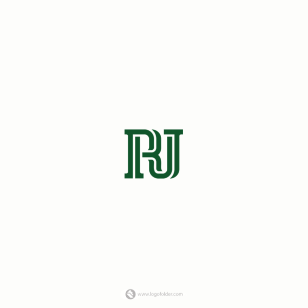 RJ Letter Logo  -  Letter & typographic logo design