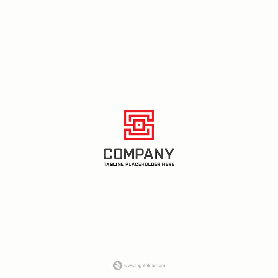 Central Square – Letter S Logo + Video Intro  -  Business & consulting logo design