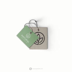 Circle Leaf Logo  - Free customization