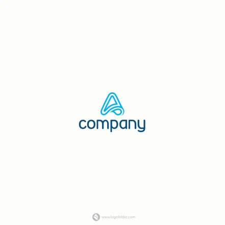 Letter A Drop Logo  - Free customization