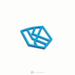Letter K Shield Logo  - Free customization