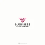 Letter V or W Logo  - Free customization