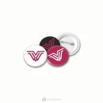 Letter V or W Logo  - Free customization