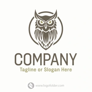 Owl Logo  - Free customization