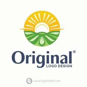 Sunny Field Logo  - Free customization