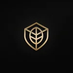 Leaf Shield Logo  - Free customization