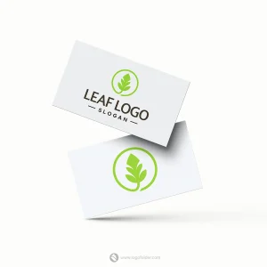 Circle Leaf Logo  - Free customization
