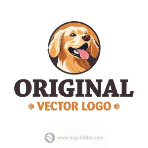 Golden Retriever Logo  - Free customization