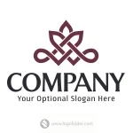 Interlocked Bloom Logo  - Free customization