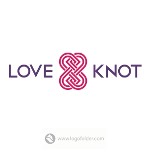 Love Knot Logo  - Free customization
