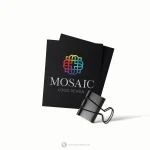 Mosaic Cross Logo  - Free customization
