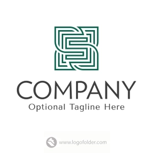 Square Letter S Logo  - Free customization