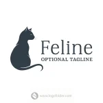 Cat Logo  - Free customization