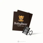 Cute Bear Logo  - Free customization