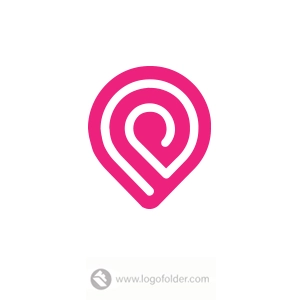 Location Pin Logo  - Free customization