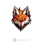 Animated Fox Logo  - Free customization