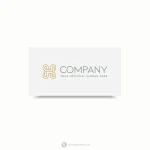 Letter H Logo  - Free customization