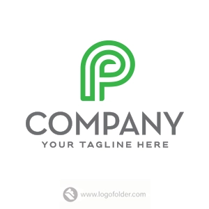 Pathway – Letter P Logo  - Free customization