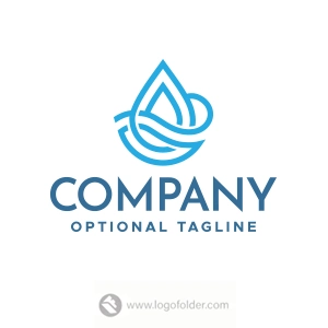 Drop Wave Logo  - Free customization