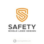 Letter S Shield Logo  - Free customization